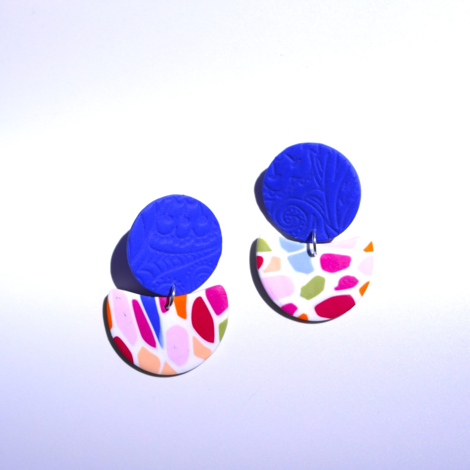 Stella Happy Clay Earrings 