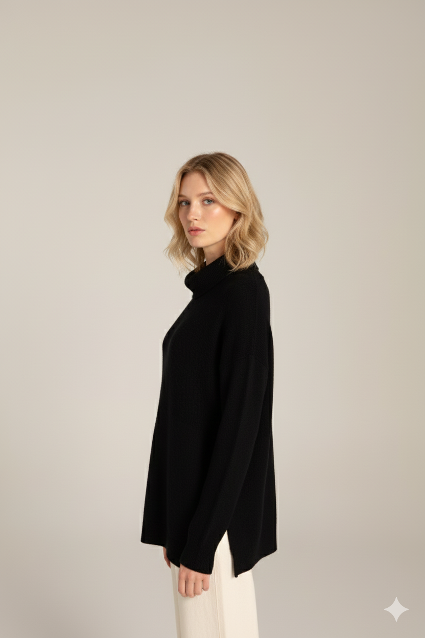 Μαύρο Ζιβάγκο Πουλόβερ