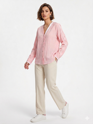 Πουκάμισο Ροζ 