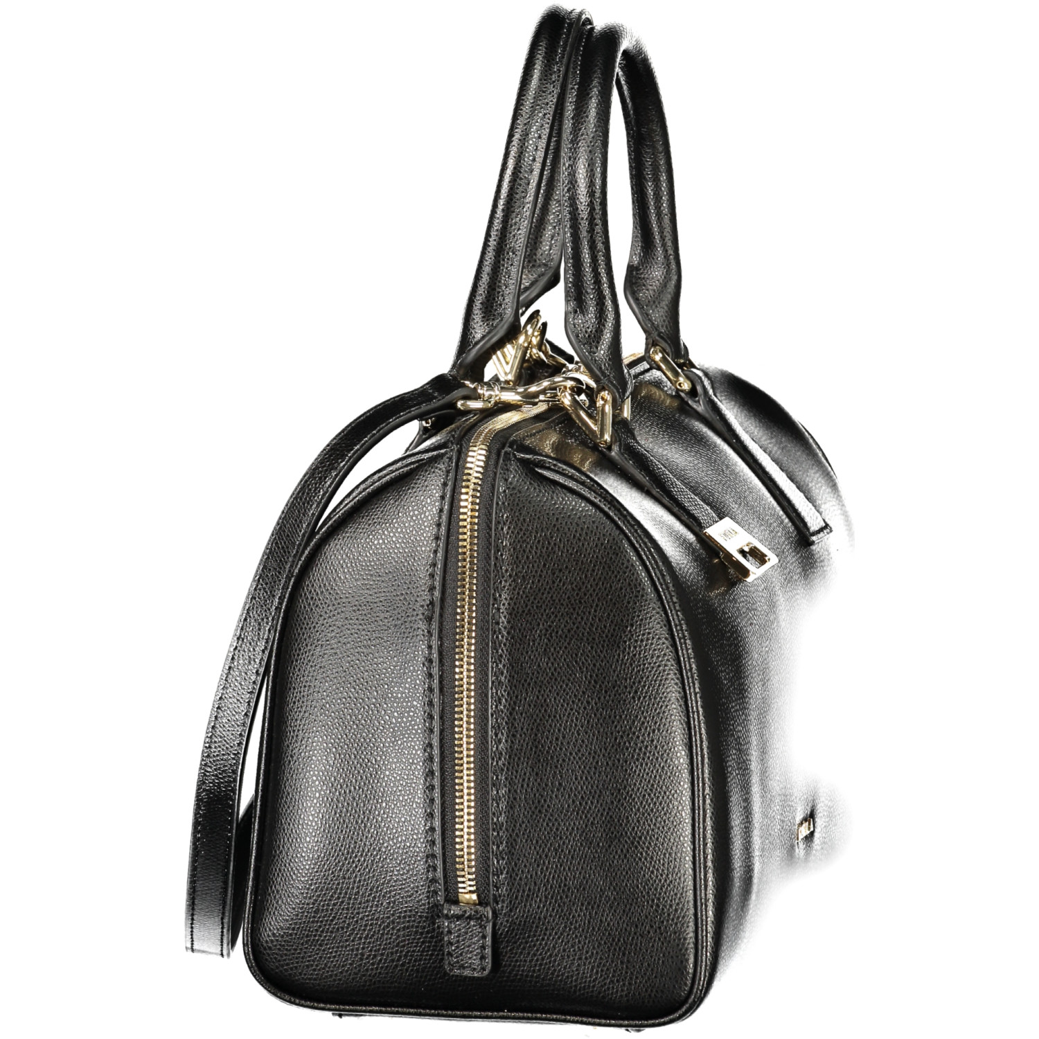 Furla Olivia M Boston Μαύρη Δερμάτινη Τσάντα