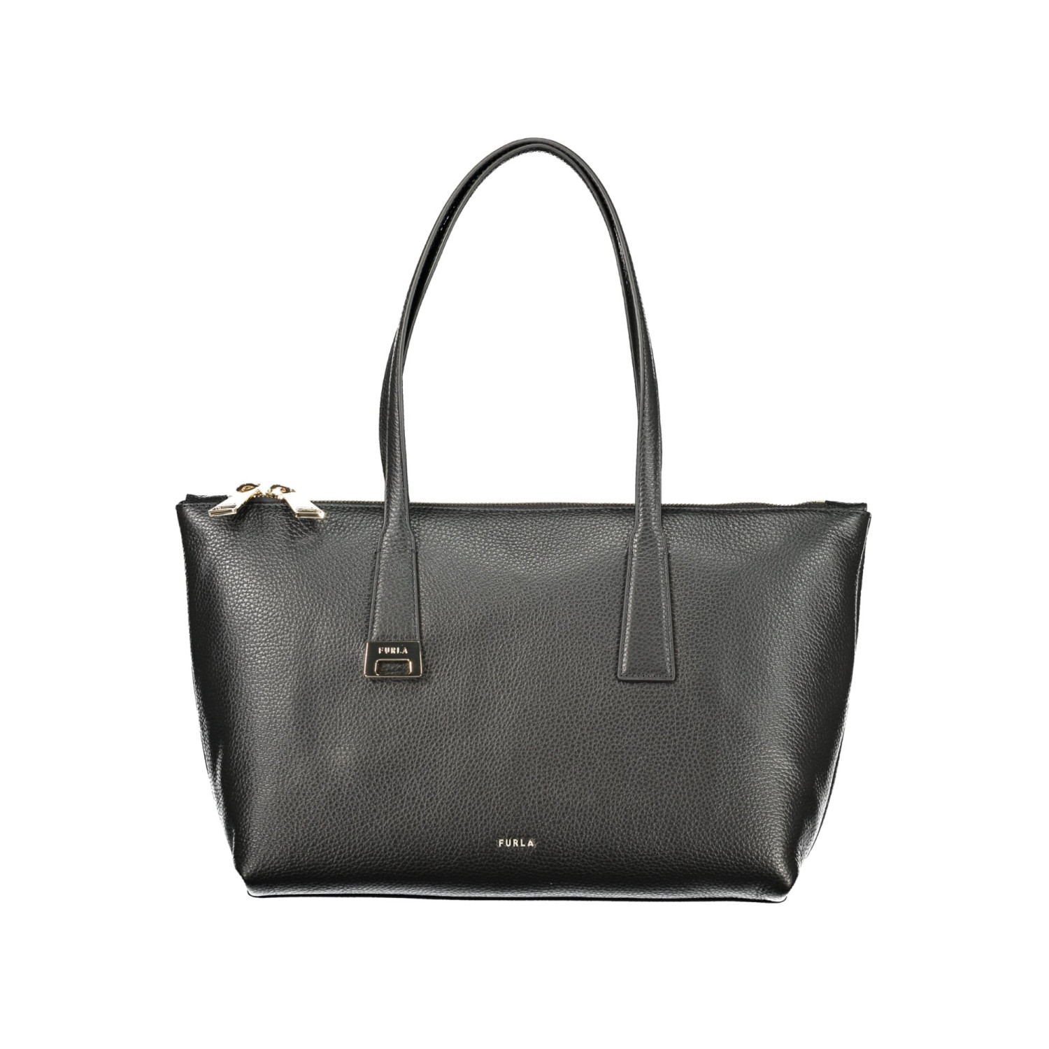 Furla Olivia / Leather Tote Black