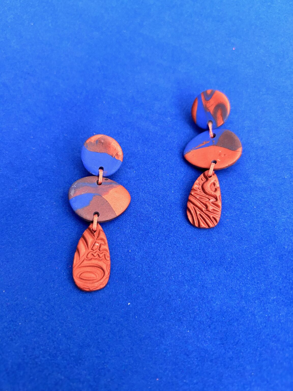 Votsalakia clay earrings multi