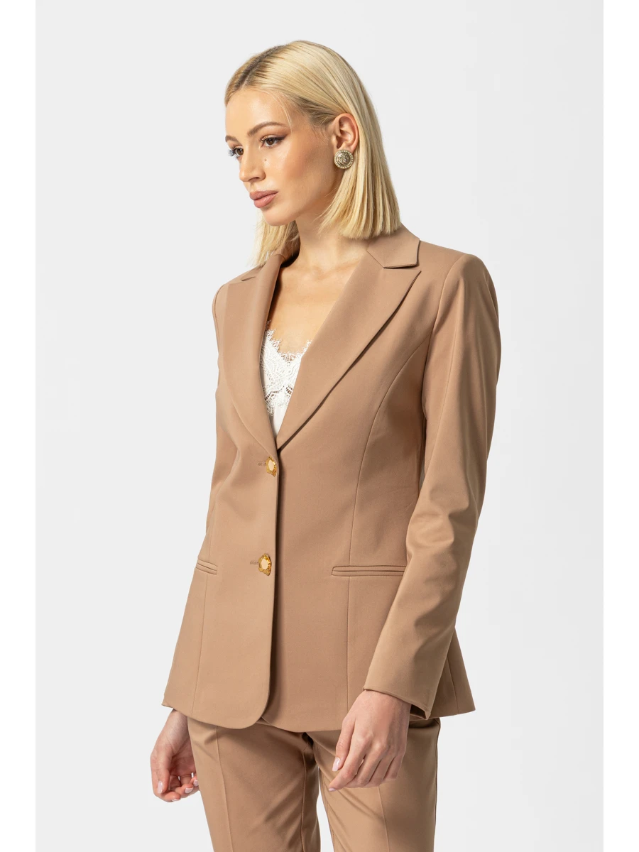 Σακάκι Κάμελ Καπαρντίνα 