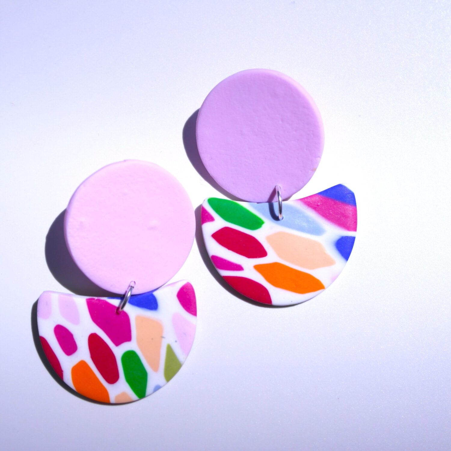 Stella Happy Clay Earrings 