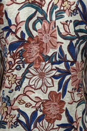 Πουκαμίσα Ριγέ με Εμπριμέ Πλάτη