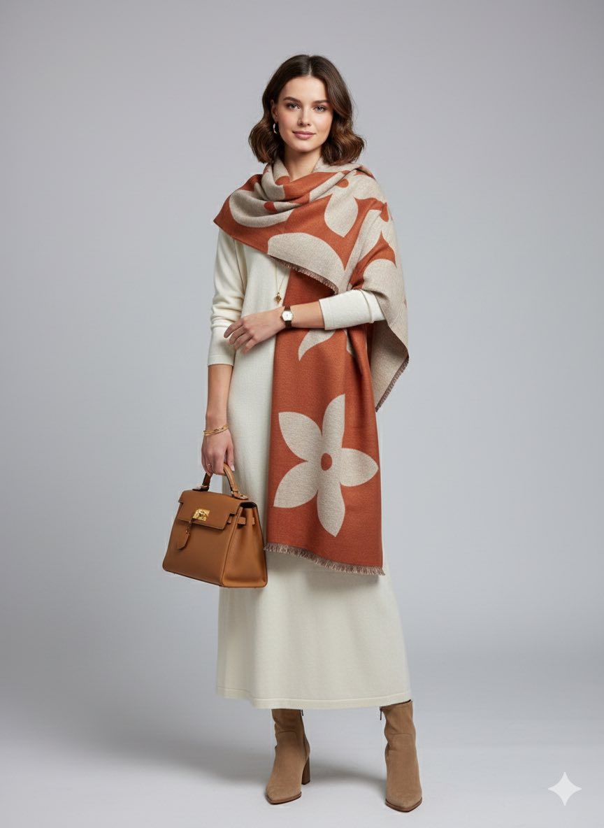 Γυναικείο Χειμωνιάτικο φουλάρι 