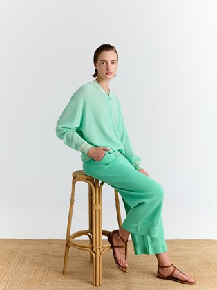 Πλεκτό Πανωφόρι με Φερμουάρ Marina V Paris