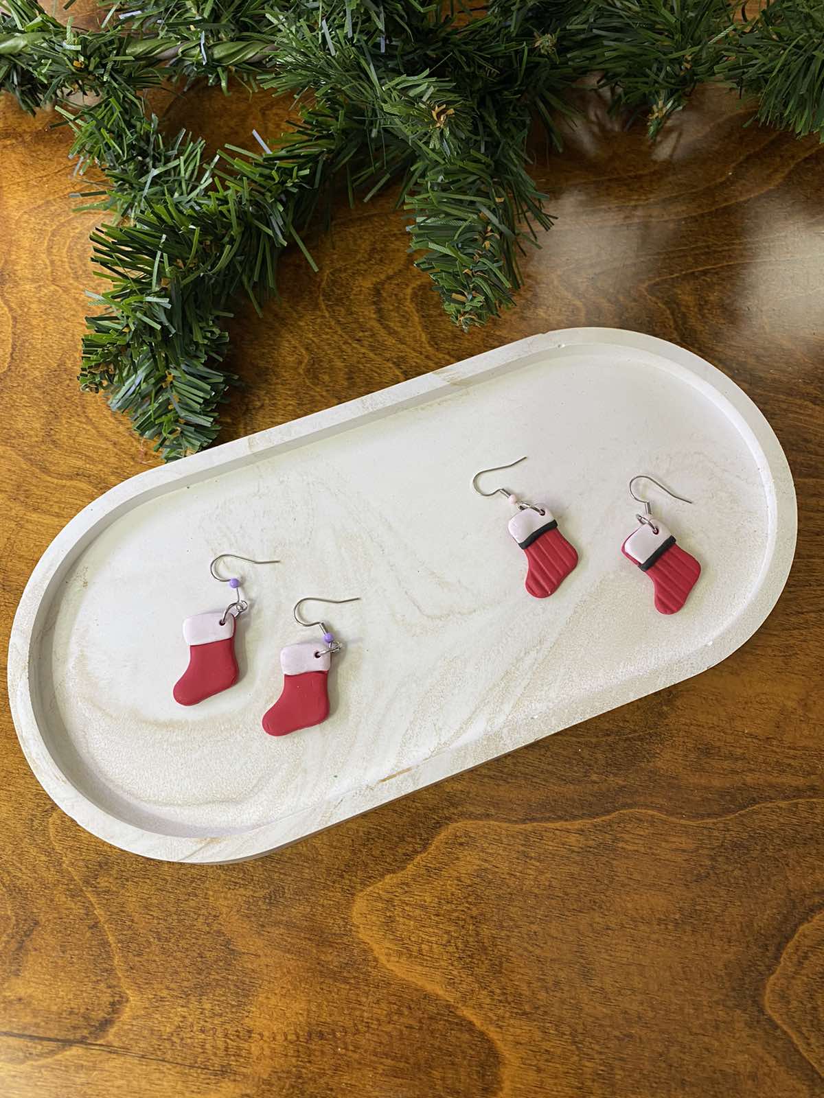 Σκουλαρίκια Χριστουγεννιάτικες Μποτες
