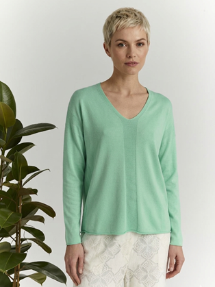 Πουλόβερ με λαιμόκοψη V Βεραμάν 