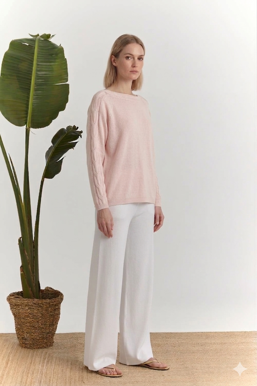 ΑΝΟΙΞΙΑΤΙΚΟ ΠΛΕΚΤΟ ΠΟΥΛΟΒΕΡ ΡΟΖ