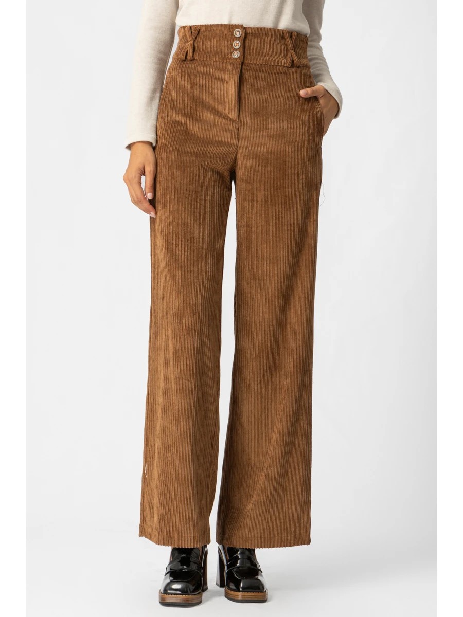 Παντελόνι κοτλέ Κάμελ