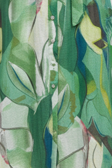 Midi Φόρεμα με Print & Ζώνη Marina V