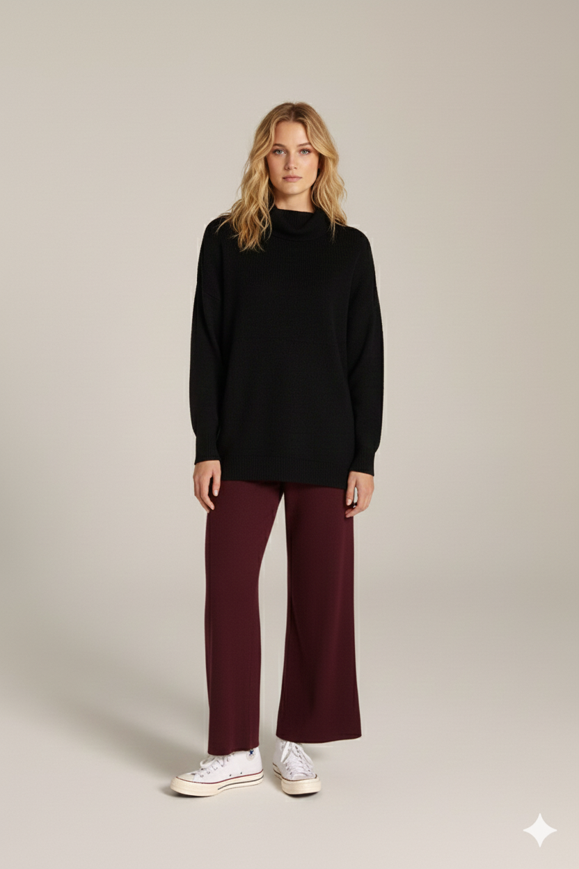 Μαύρο Ζιβάγκο Πουλόβερ