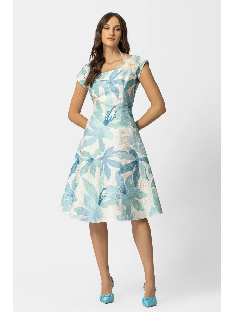 Φόρεμα μπροκάρ Sandy