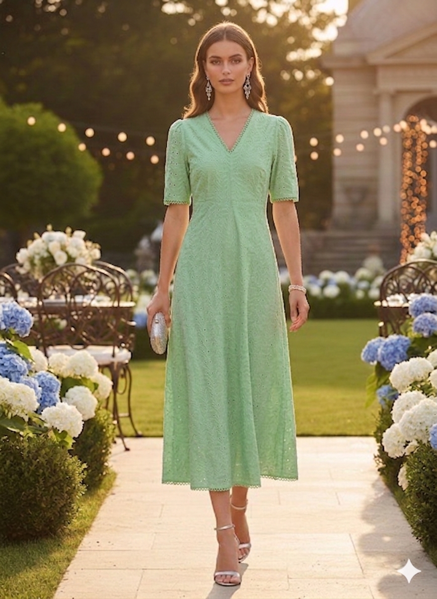 Φόρεμα Δαντέλα Marina V Paris