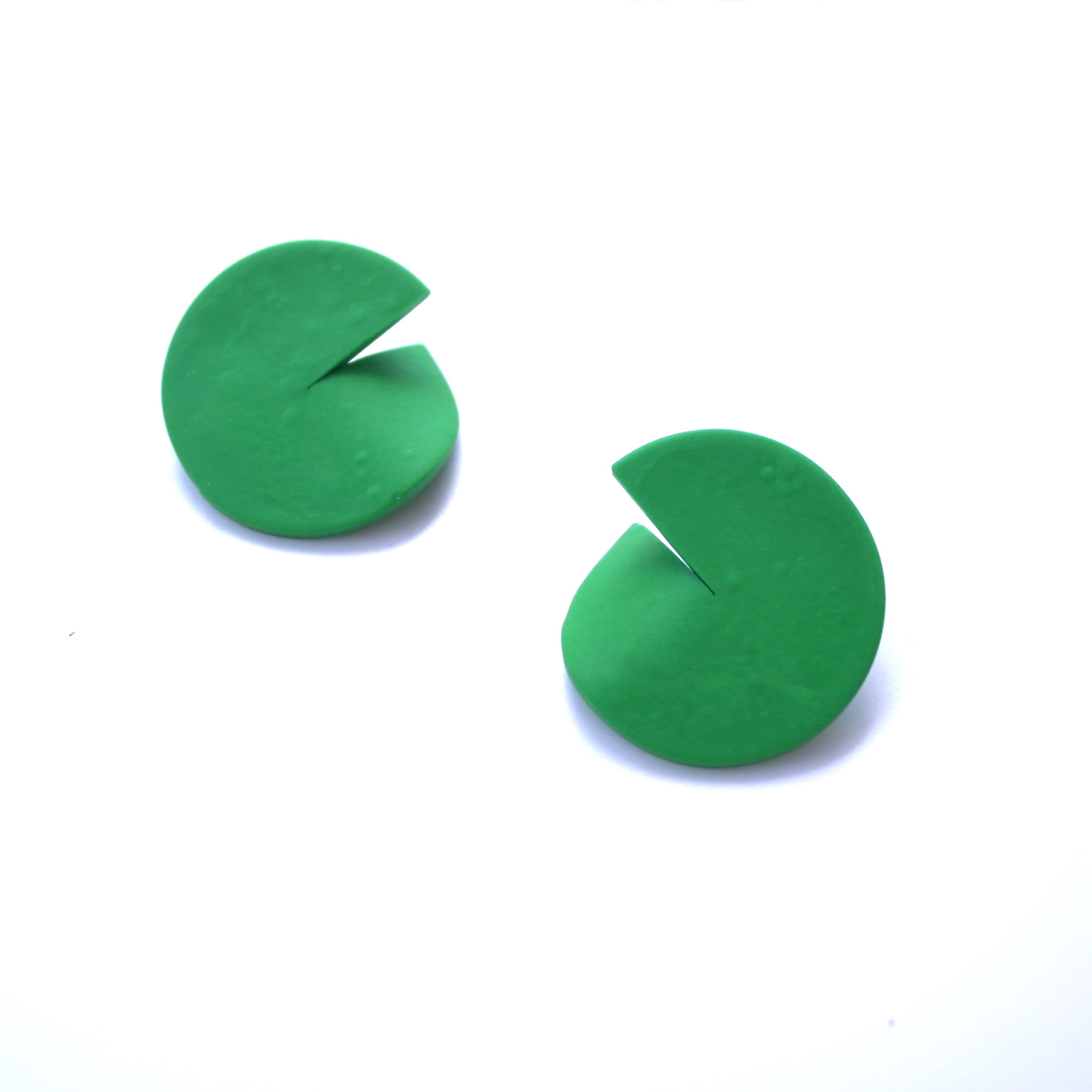 Pac Man Σκουλαρίκια Πράσινα