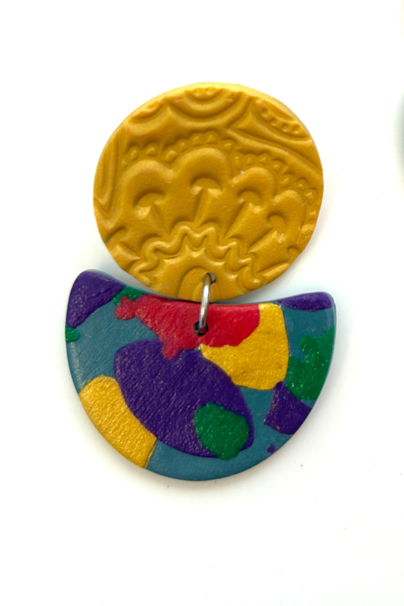 UNIQUE Stella Happy Clay Earrings 