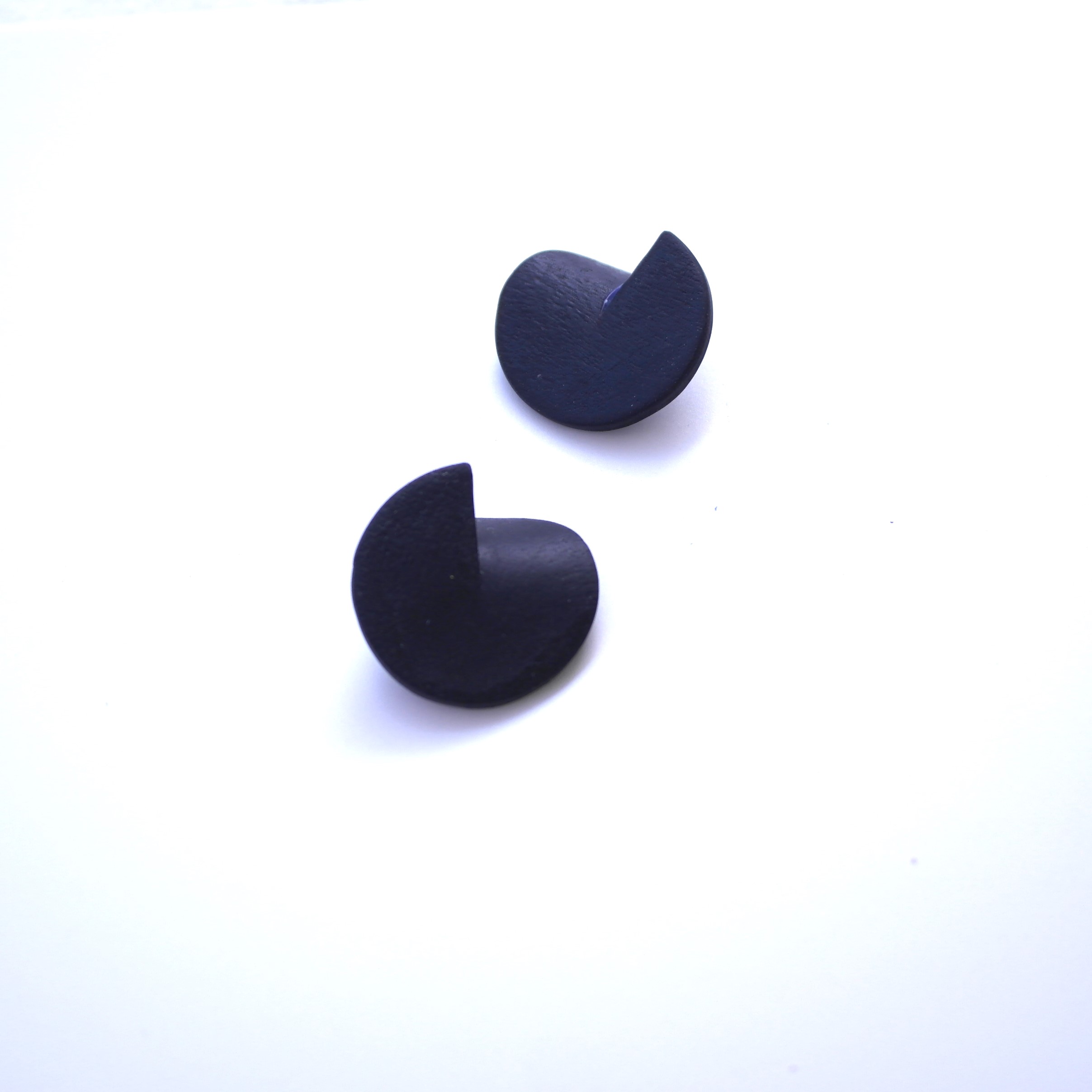 Pac Man Σκουλαρίκια Μαύρα
