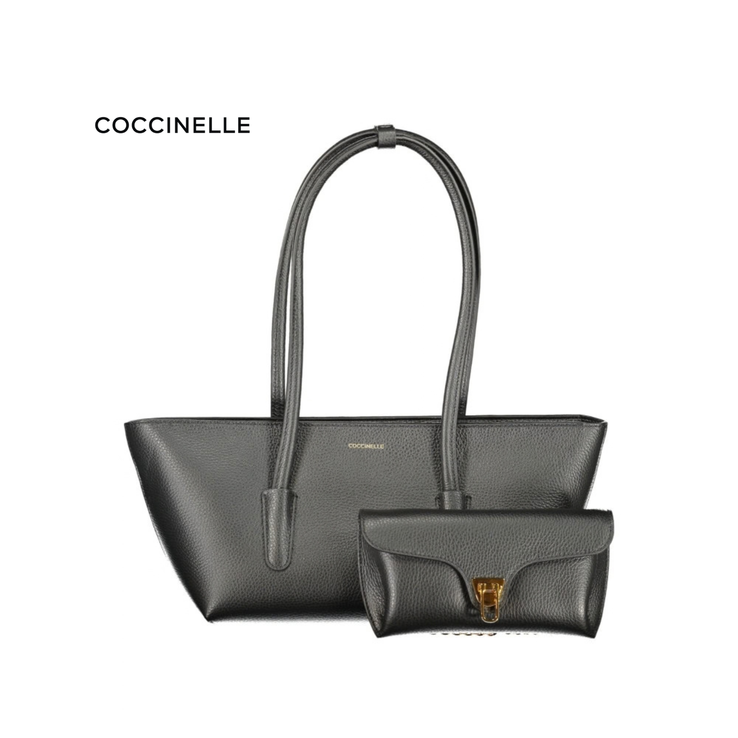 Coccinelle Γυναικεία Τσάντα Μαύρη