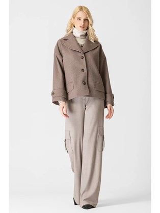 Παλτοζακέτα Καρώ 