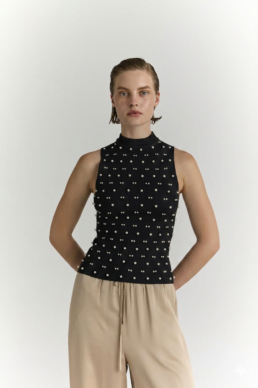 Ριπ Τοπ με Πέρλες Marina V